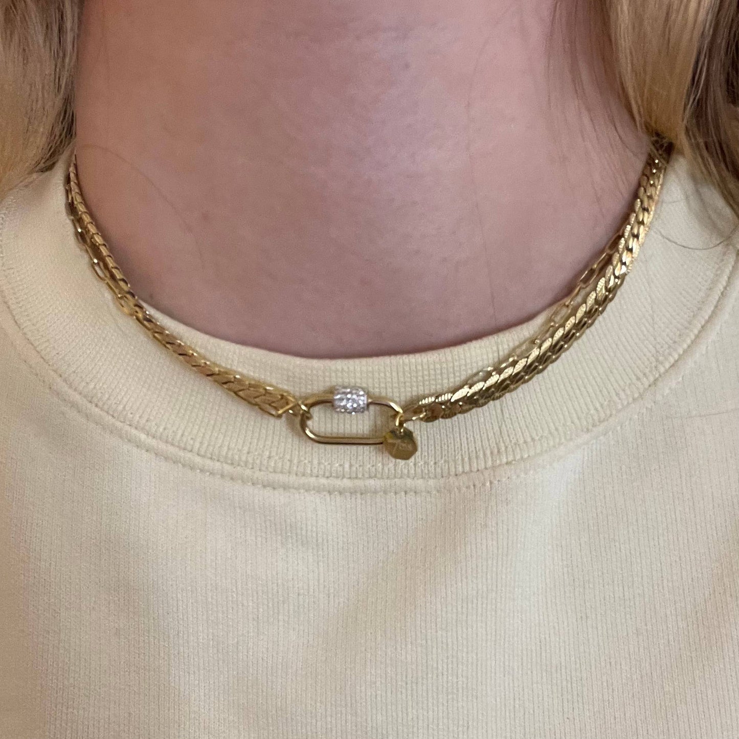 Collier - Halo précieux
